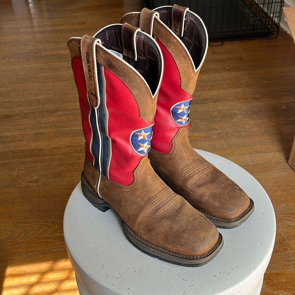 Durango Rebel Tennessee Flag Cowboy Boots